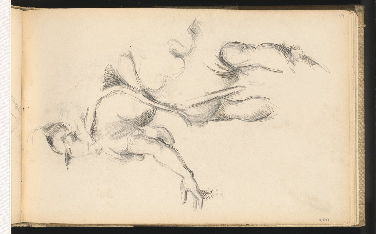 Studie av den allegoriske figuren Frankrike i Rubens