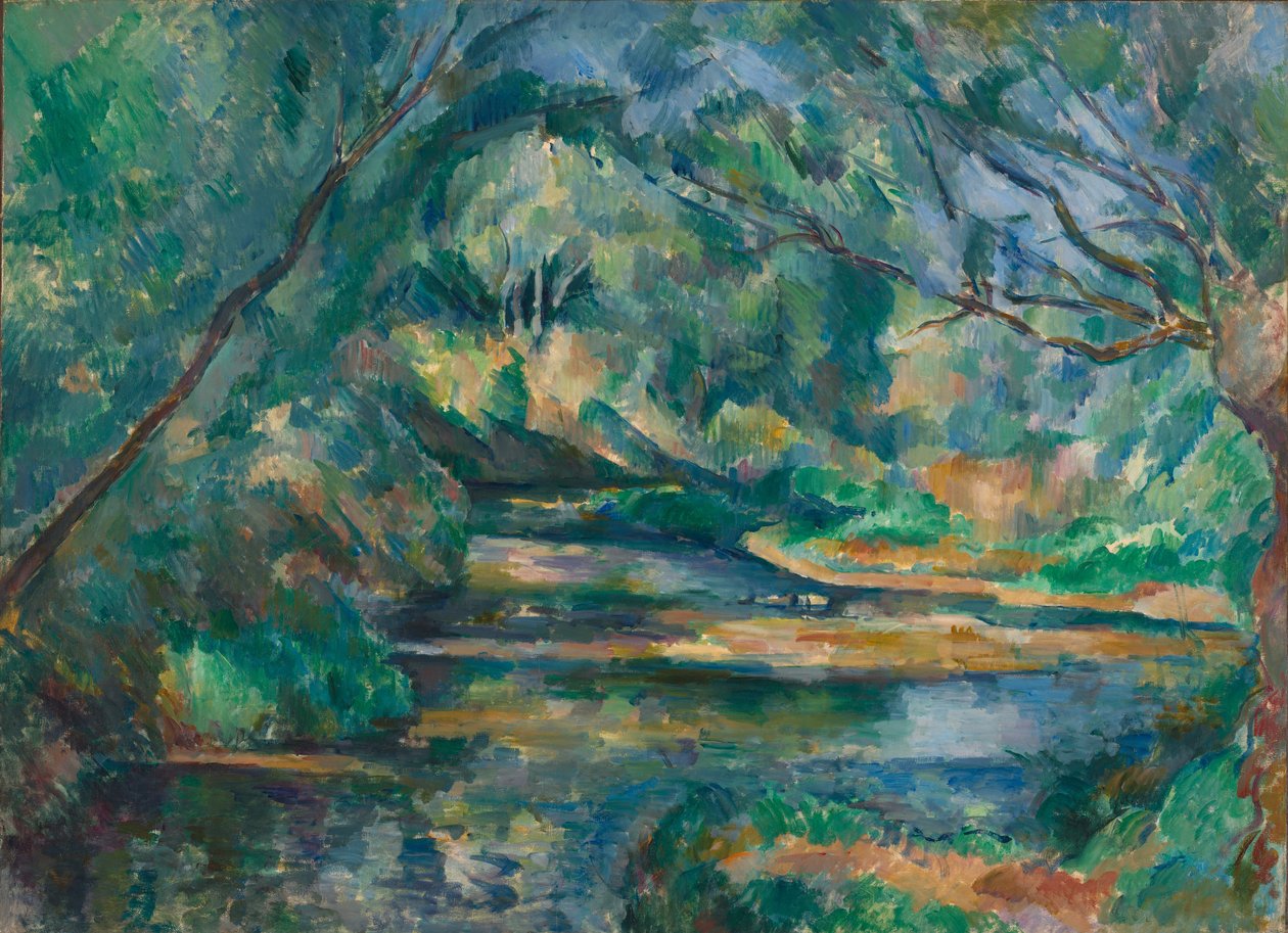 The Brook, ca. 1895-1900 av Paul Cézanne