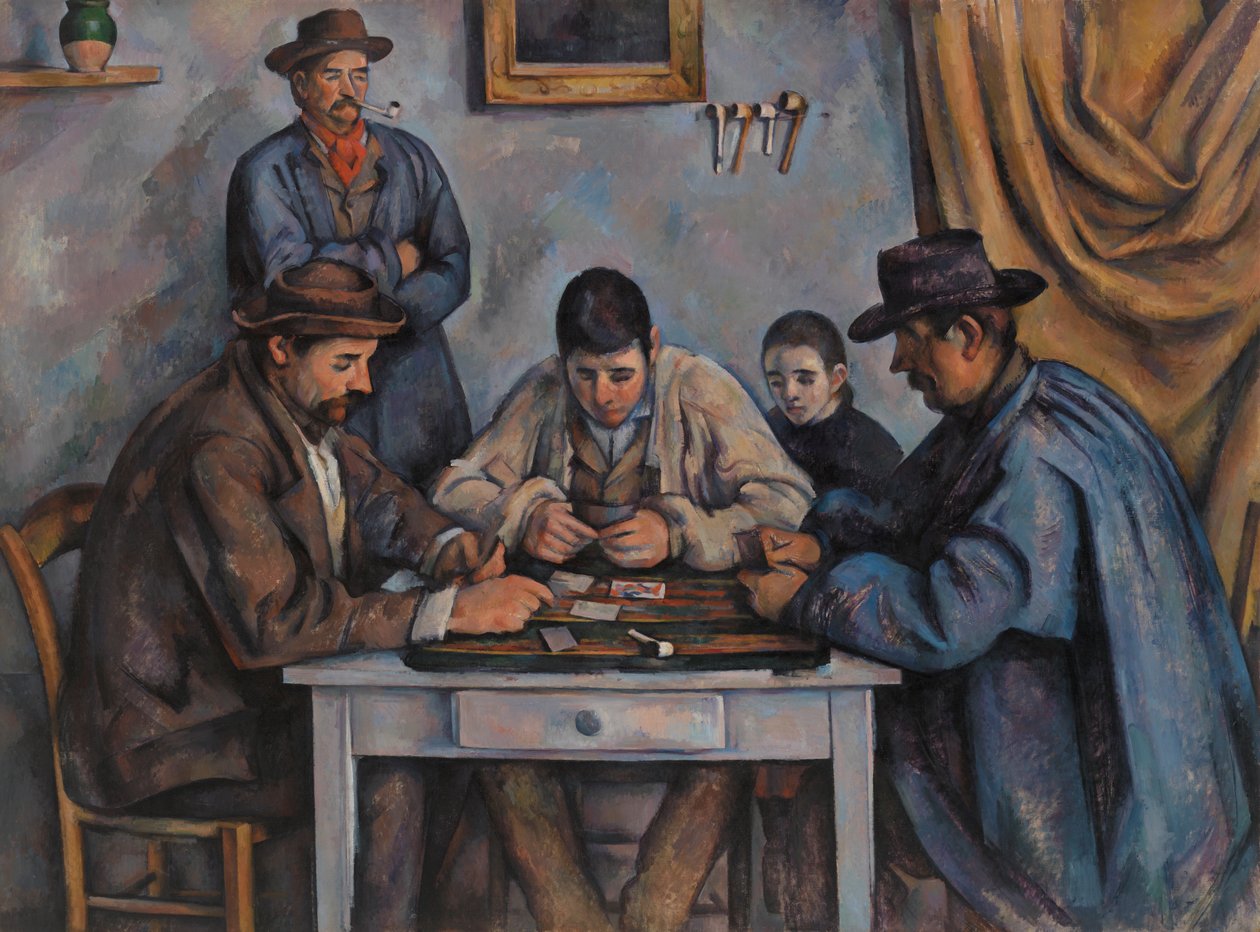 Kortspillerne av Paul Cézanne