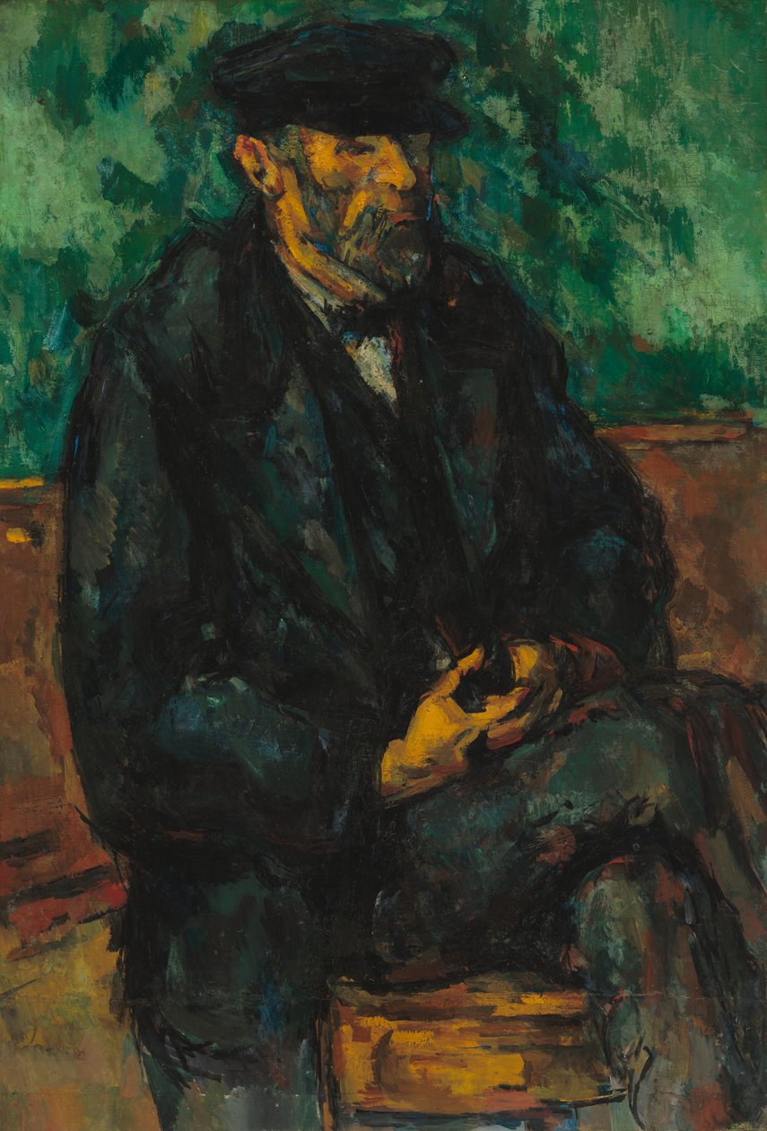 Gartneren Vallier, 1906. av Paul Cézanne