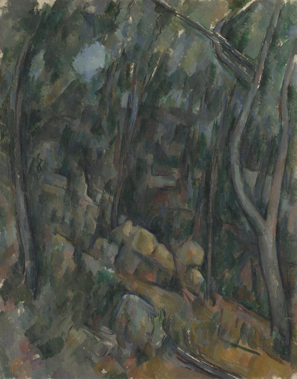 The Grounds of the Château Noir, um 1900-1904 av Paul Cézanne