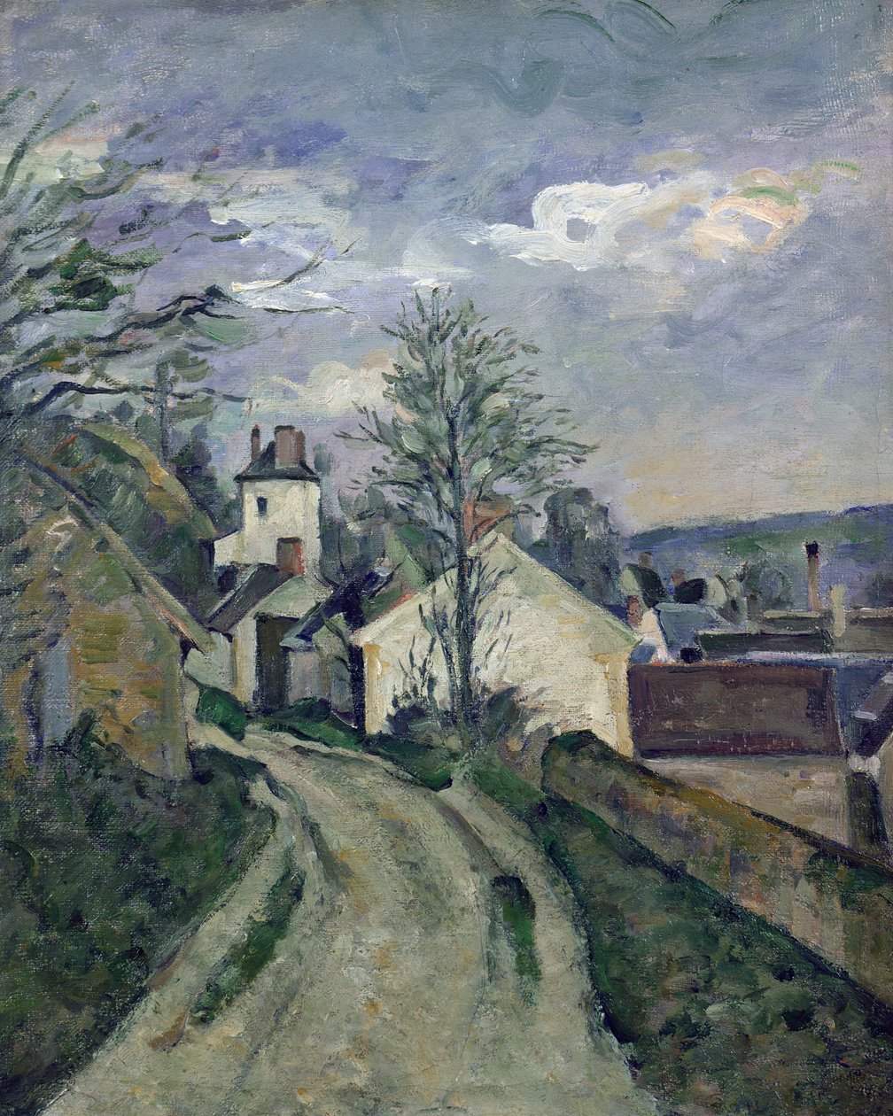 The House of Doctor Gachet (1828-1909) i Auvers, 1872-73 av Paul Cézanne