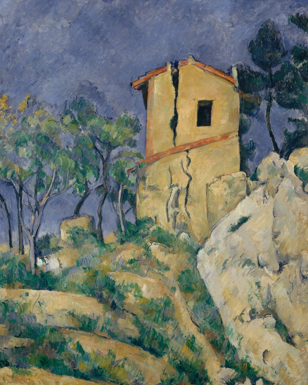 Huset med de sprukne veggene, 1892-94 av Paul Cézanne