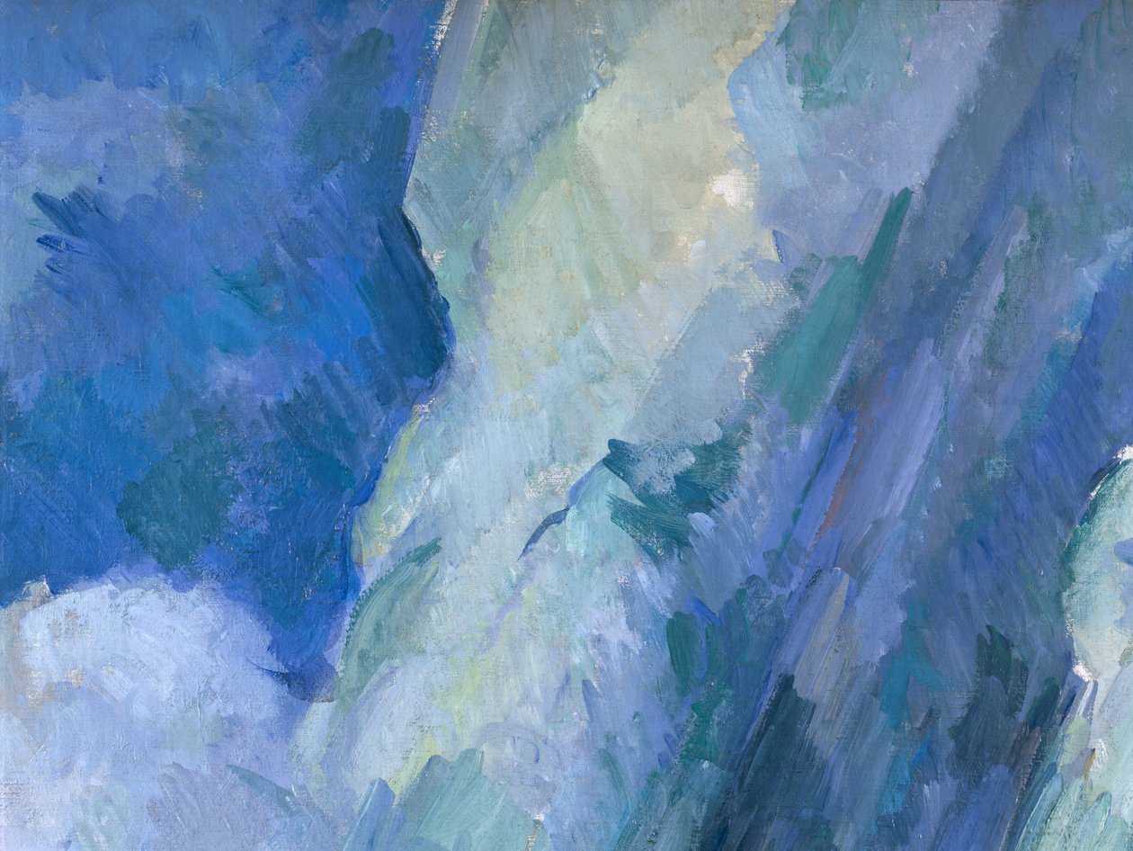 The Large Bathers, ca. 1900-06 olje på lerret detalj fra 2052 av Paul Cézanne