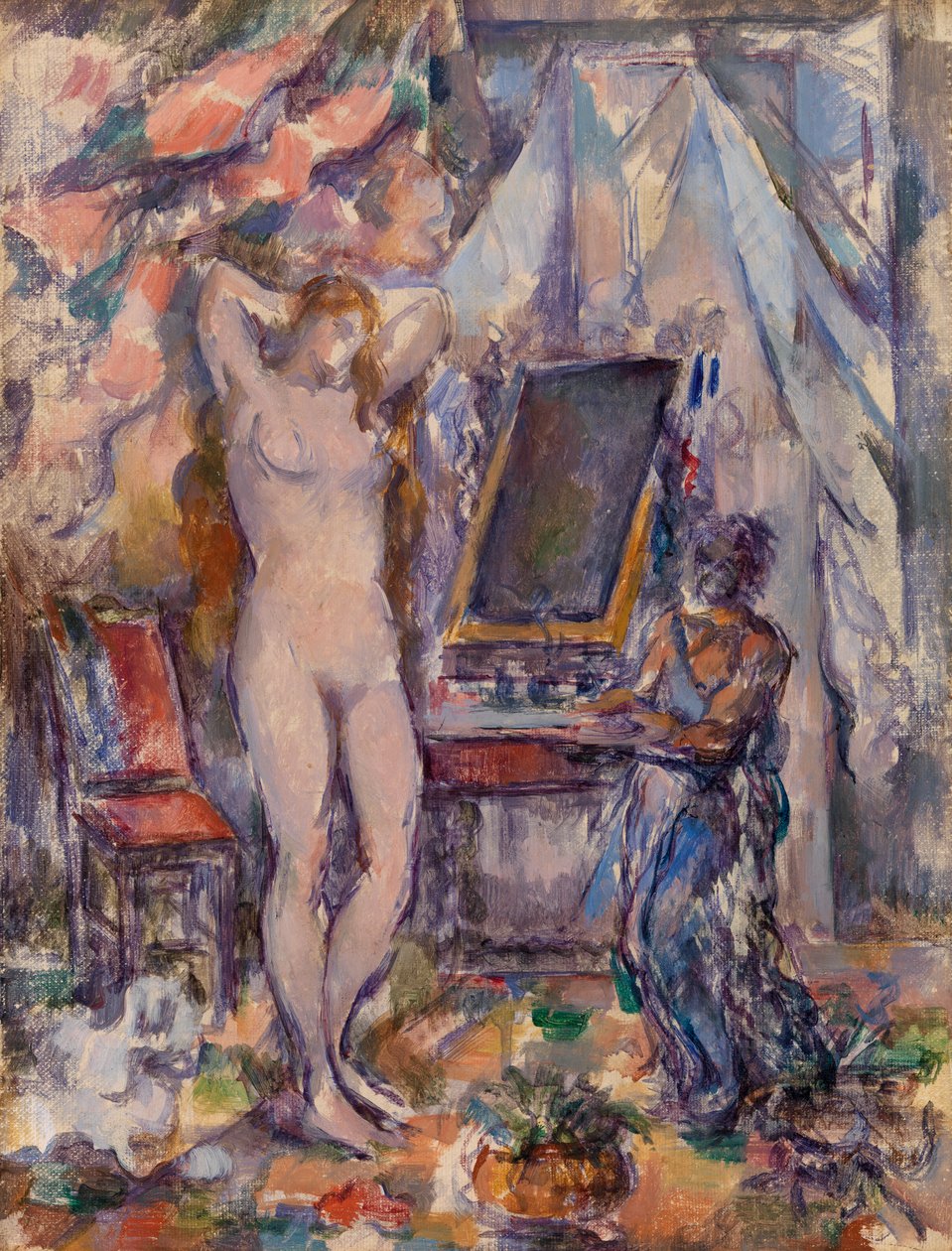 Toalettet av Paul Cézanne