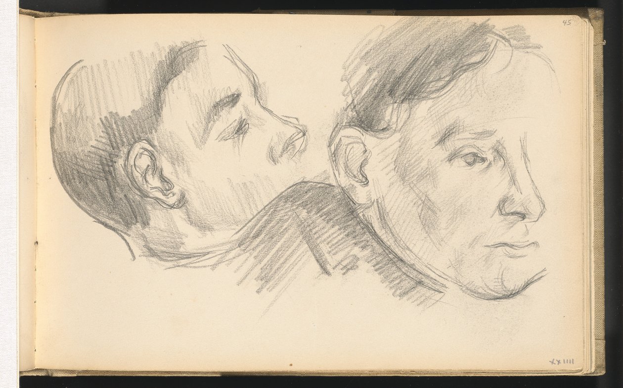 To hoder av Paul Cézanne