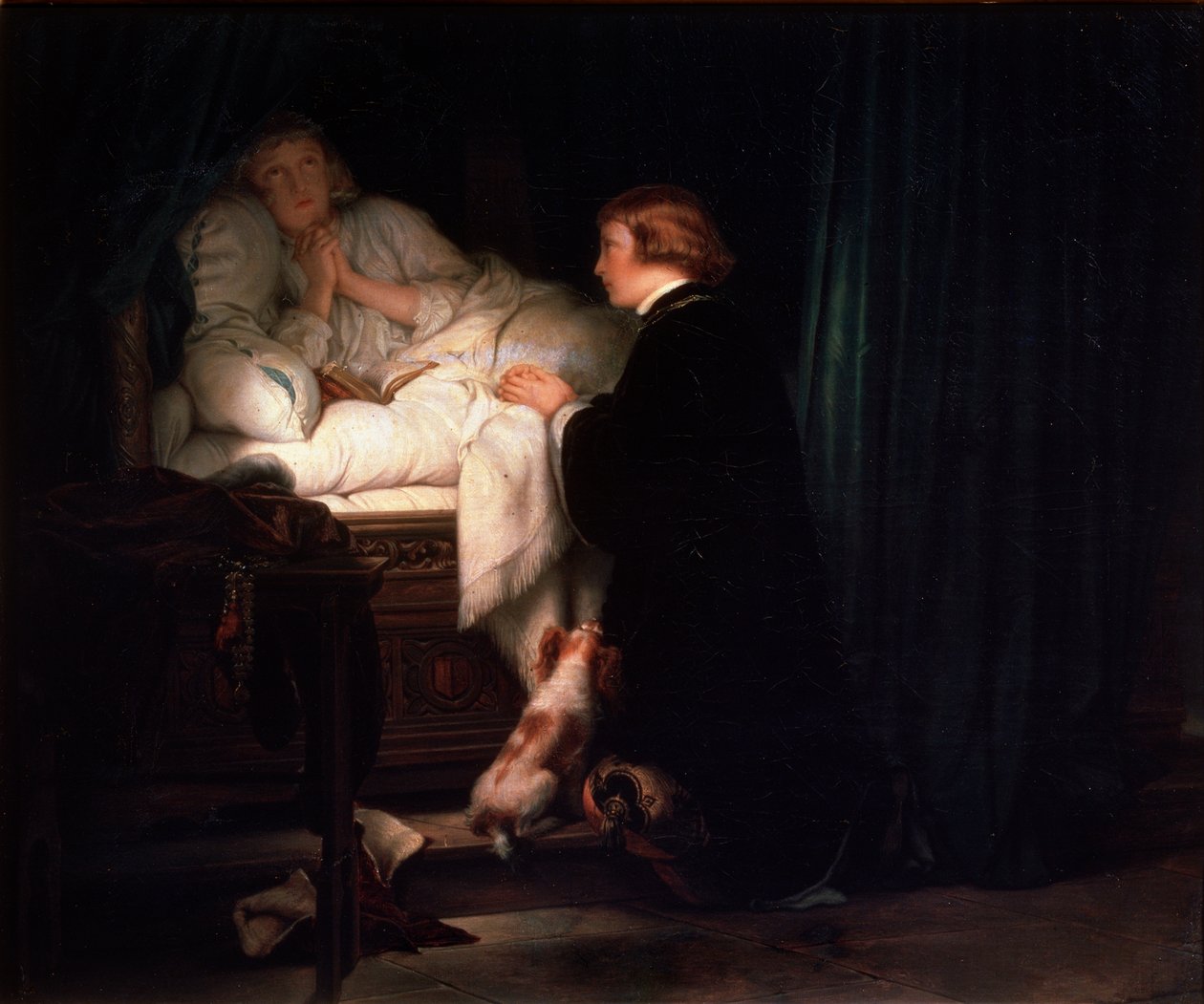 Barna til kong Edward IV av England, 1852. av Paul Delaroche