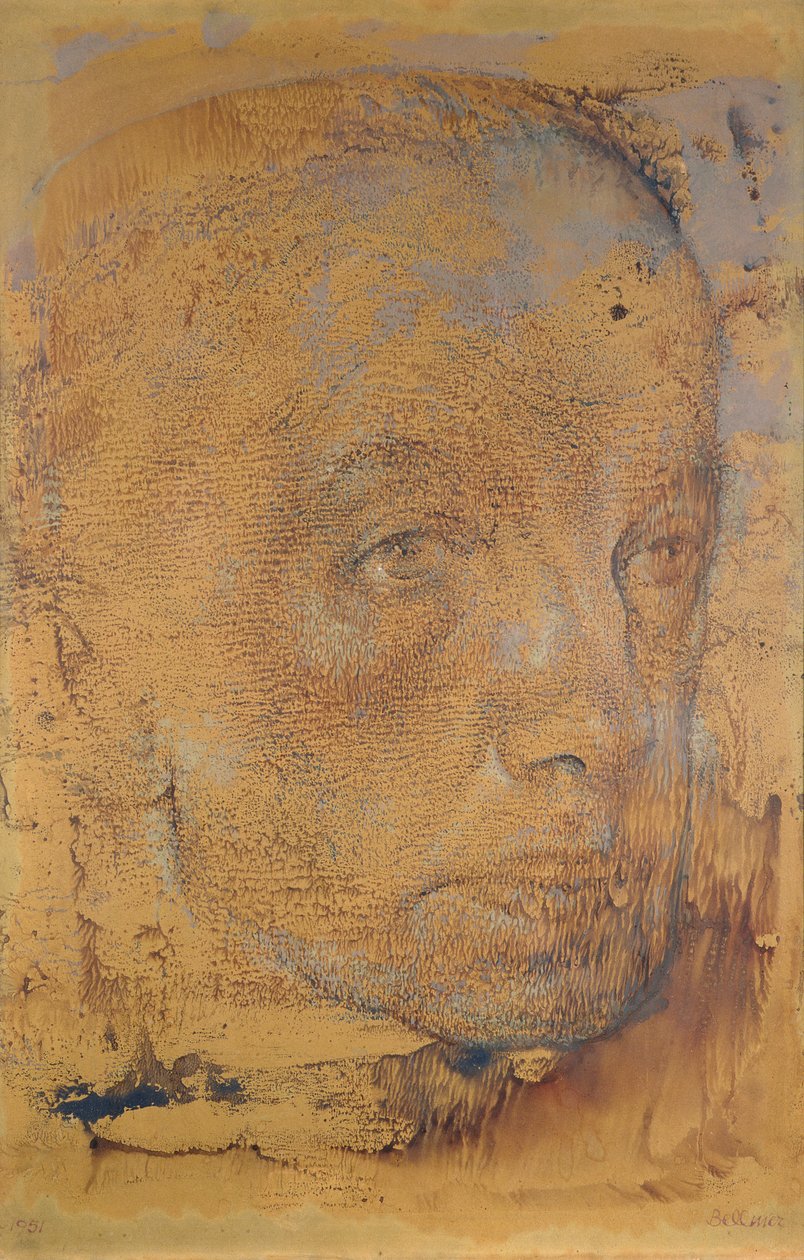 Portrett av Hans Bellmer av Paul Eluard