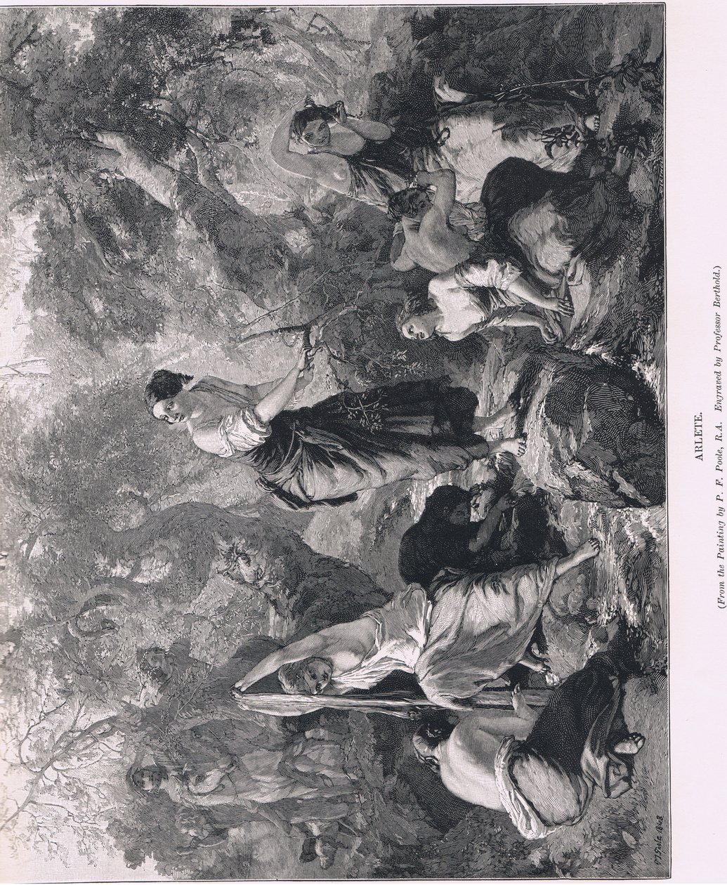 Arlete, fra The Magazine of Art 1893, Cassell and Company av Paul Falconer Poole