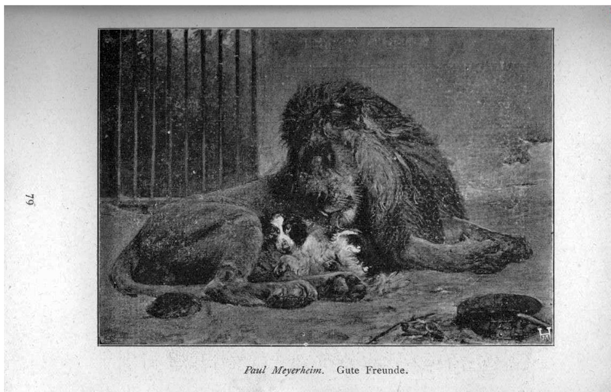Gode ​​venner av Paul Friedrich Meyerheim