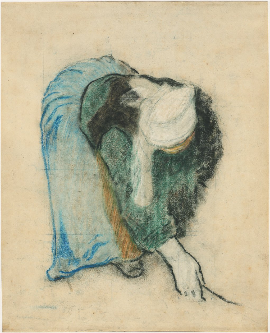 En bretonsk gleaner av Paul Gauguin