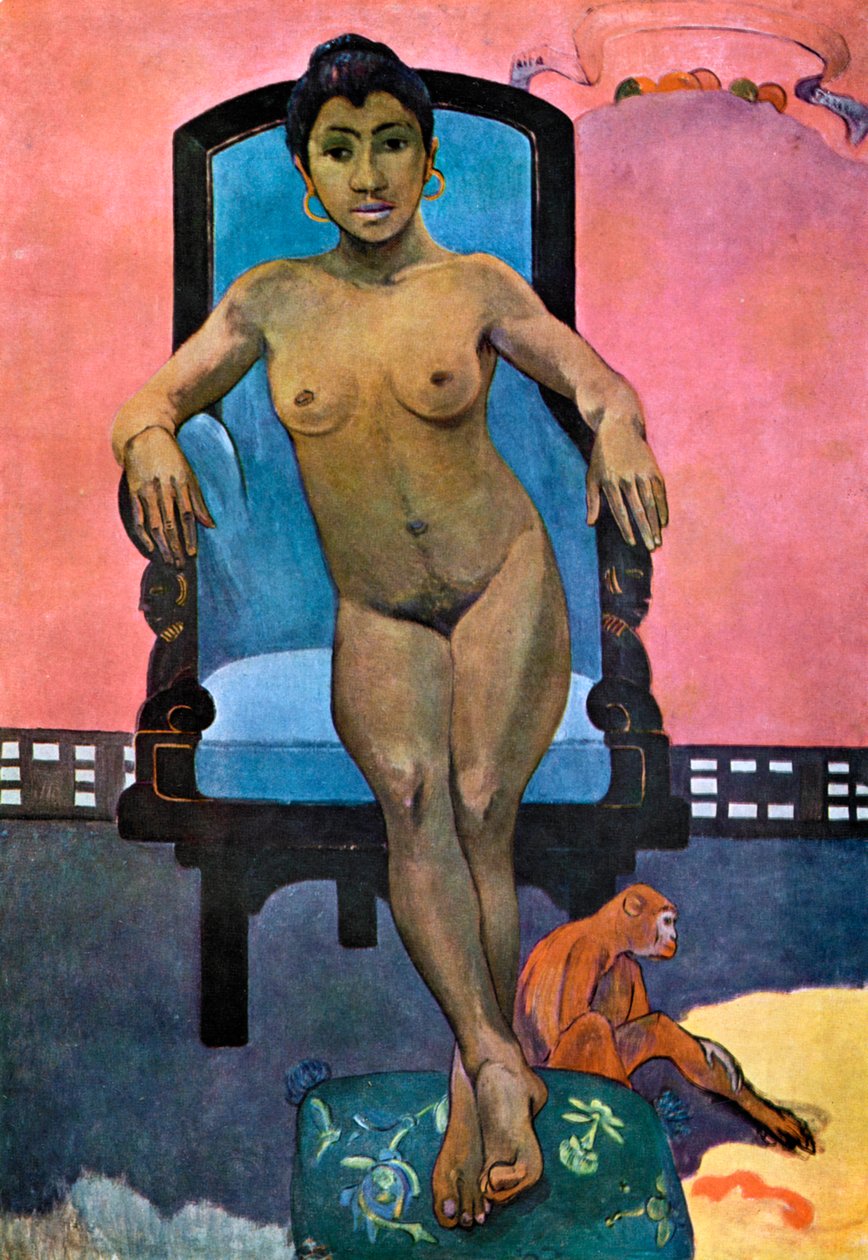 ઐAt Judith av boken din vil gå til Annie fra den feen, 19 19. av Paul Gauguin