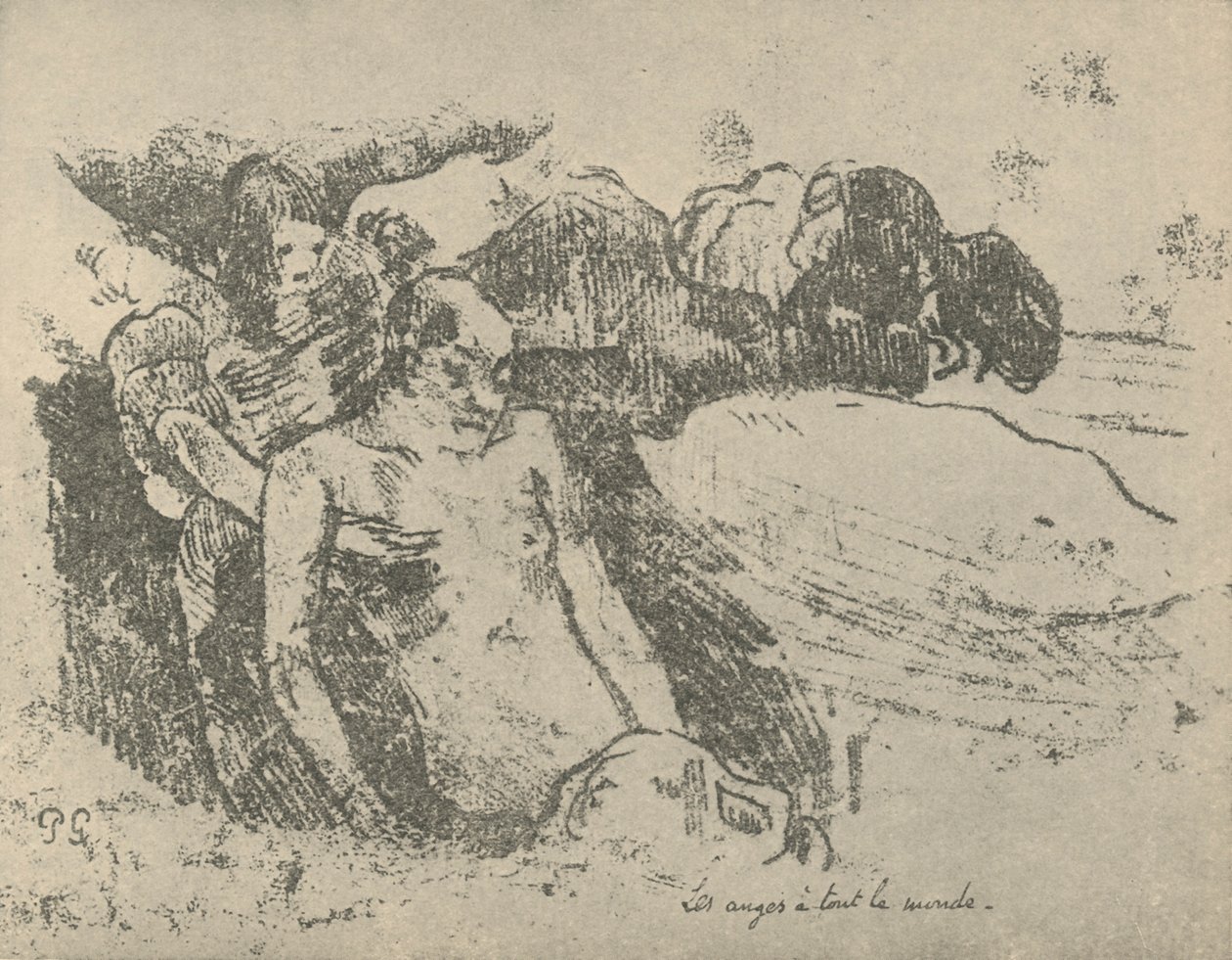 Engler for alle, 1936 av Paul Gauguin