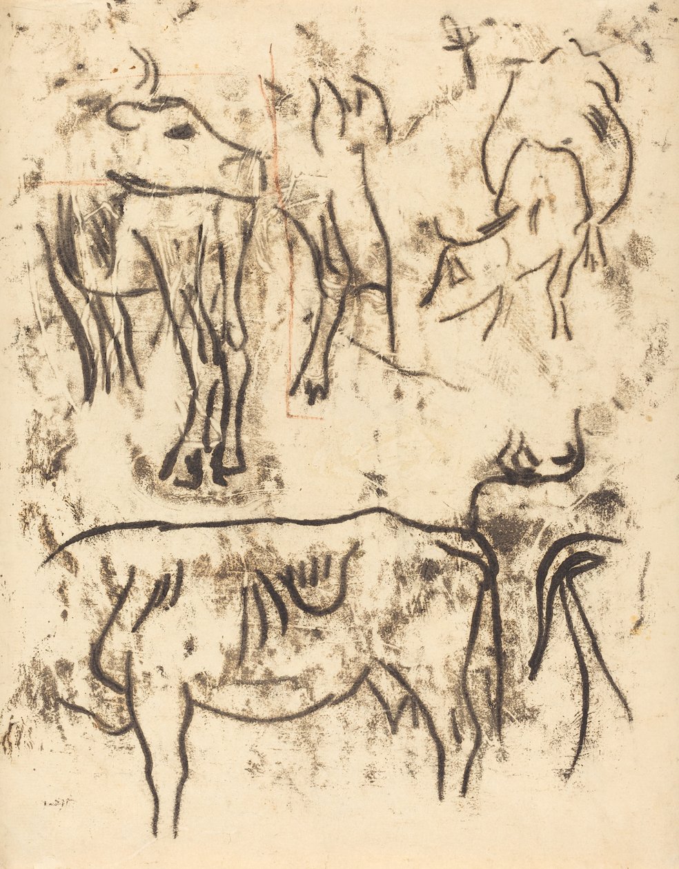 Dyrestudier av Paul Gauguin