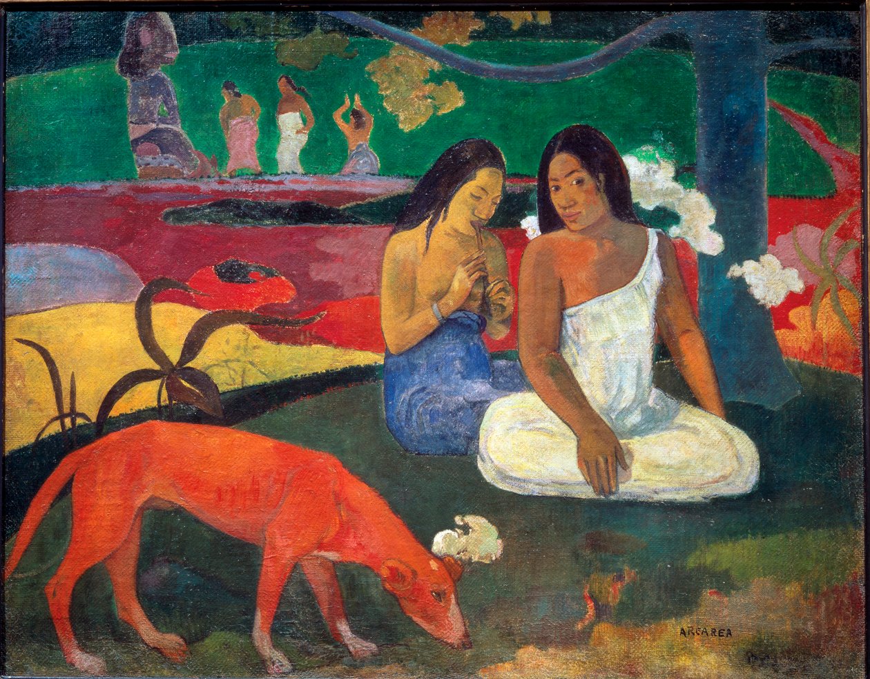 Arearea eller Den røde hunden av Paul Gauguin