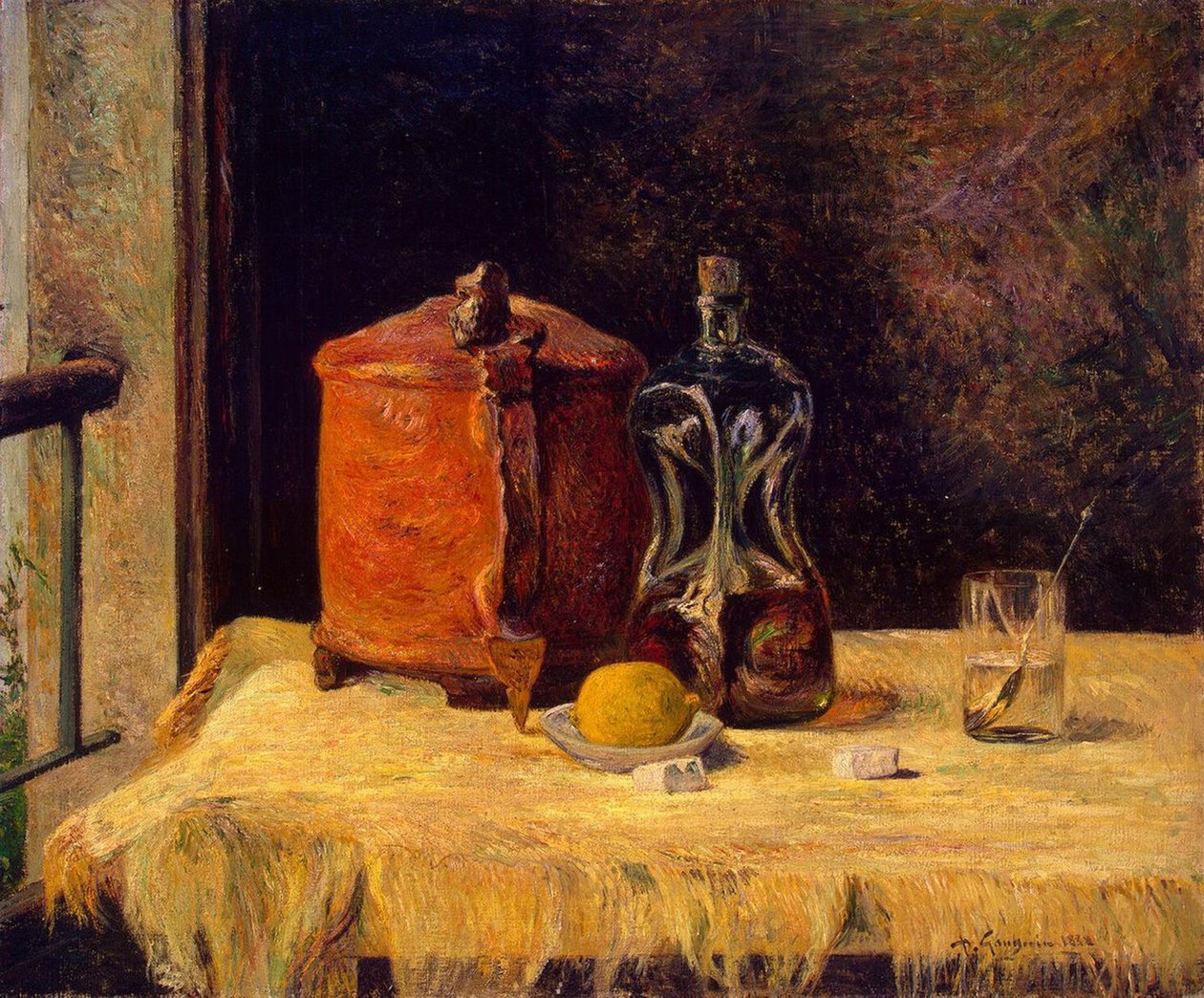 Ved vinduet av Paul Gauguin
