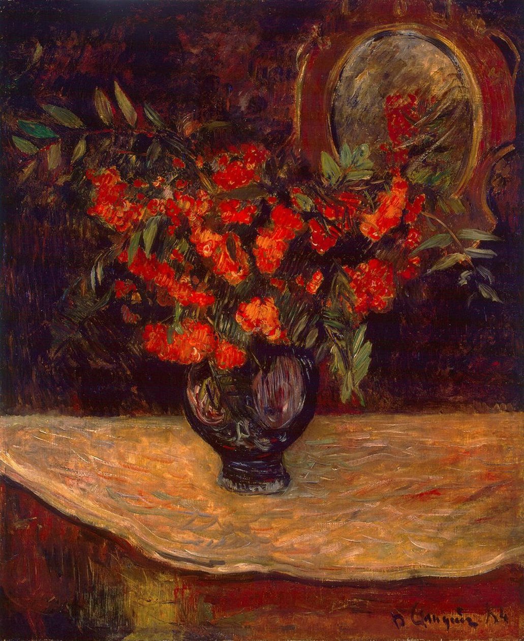 Bukett av Paul Gauguin