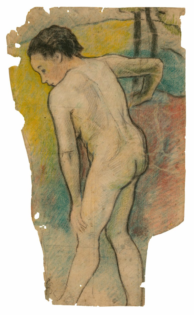 Breton Bader av Paul Gauguin