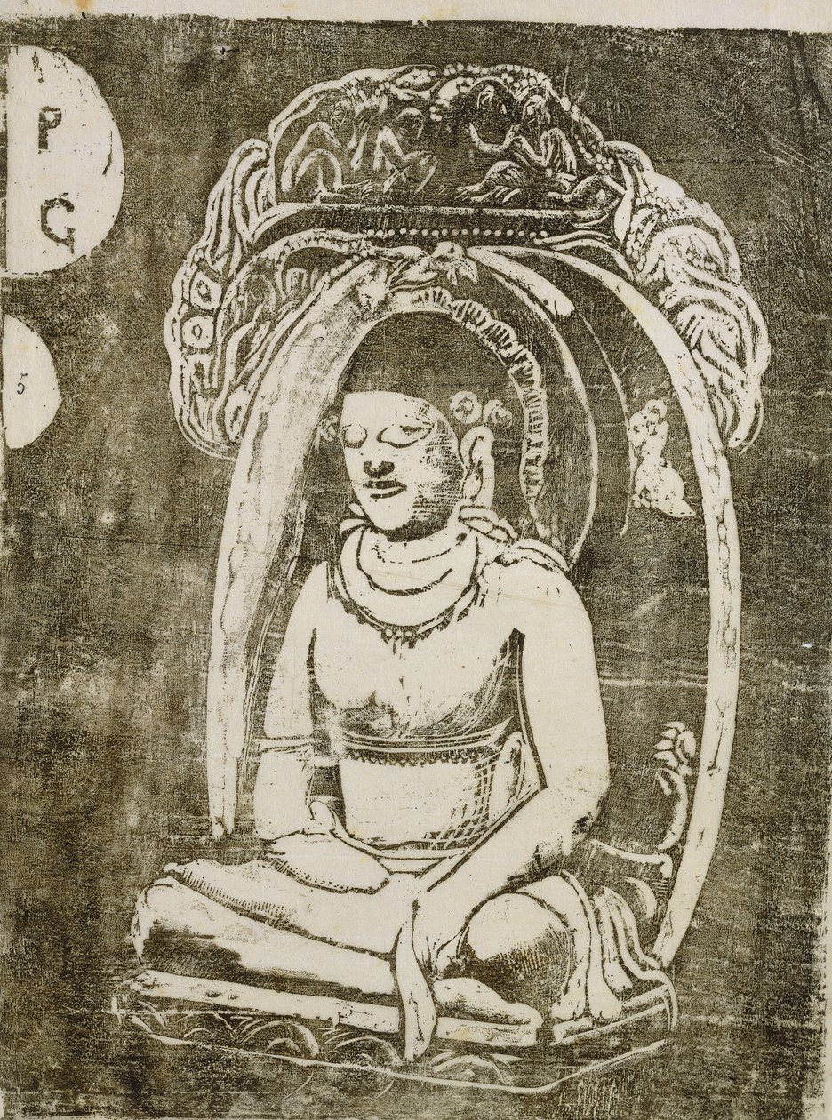 Buddha; Buddha, 1895-1903 av Paul Gauguin