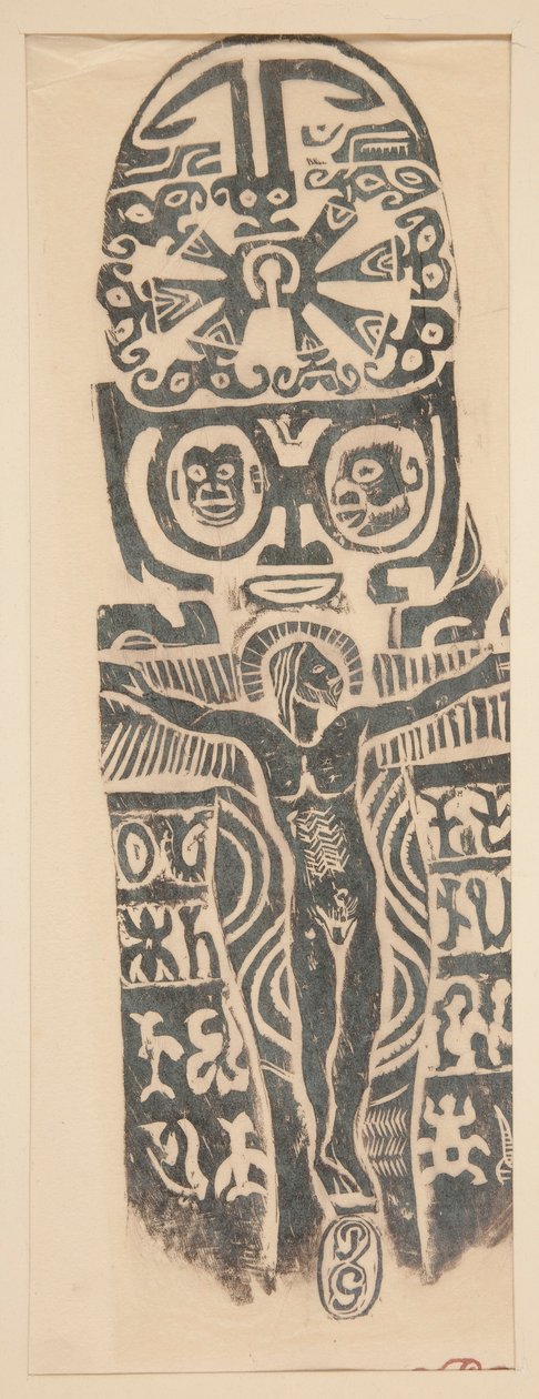Kristus på korset av Paul Gauguin