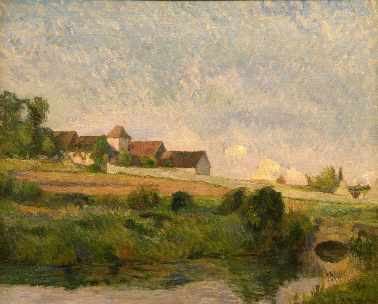 Retten La Groue, Osny av Paul Gauguin