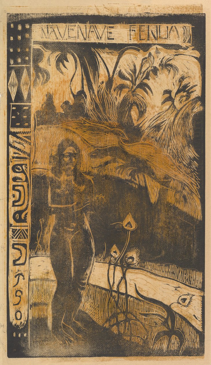 Wunderbares Land av Paul Gauguin