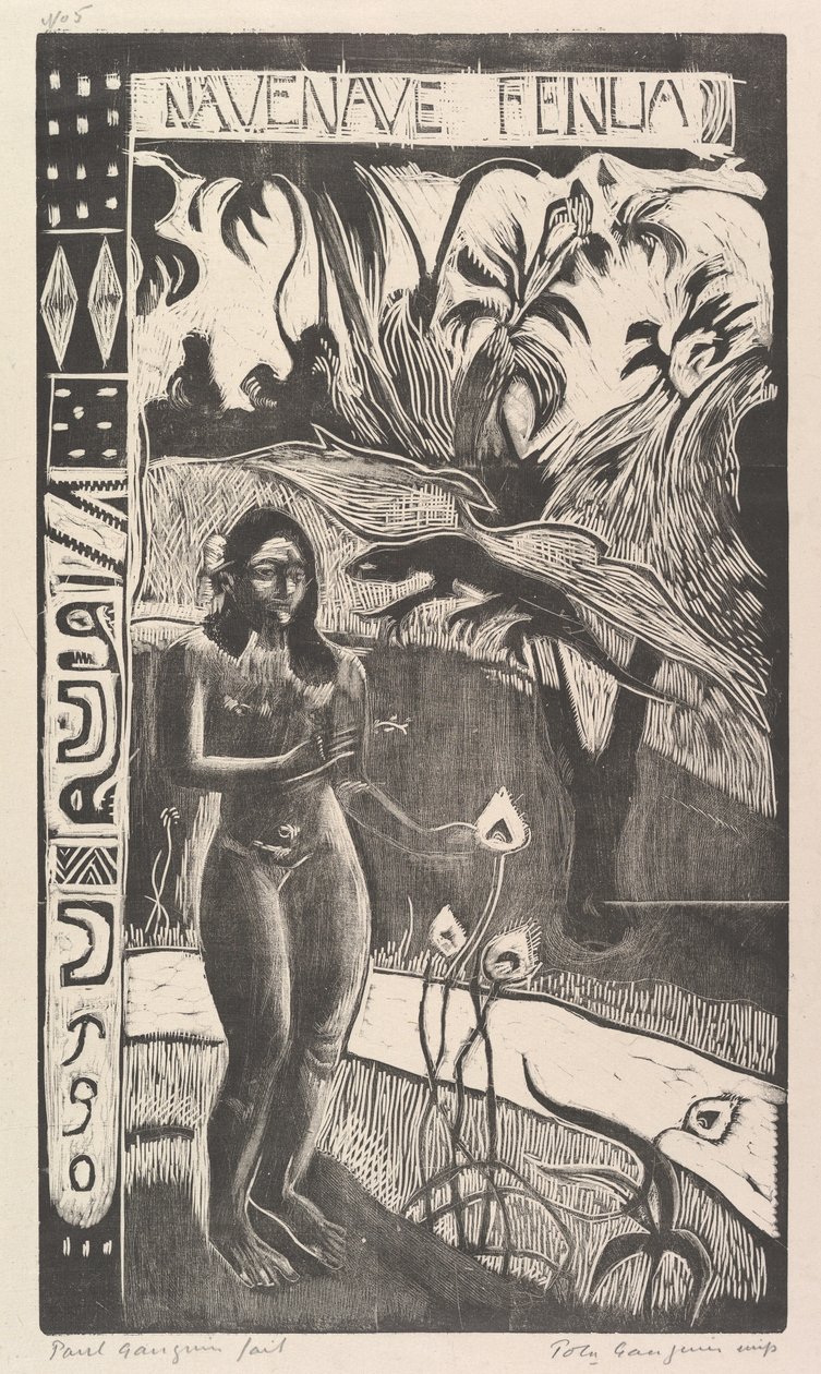 Deilig land, 1893-94. av Paul Gauguin