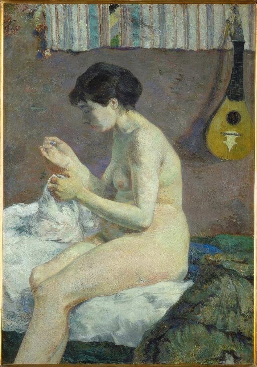 Studienr av Paul Gauguin