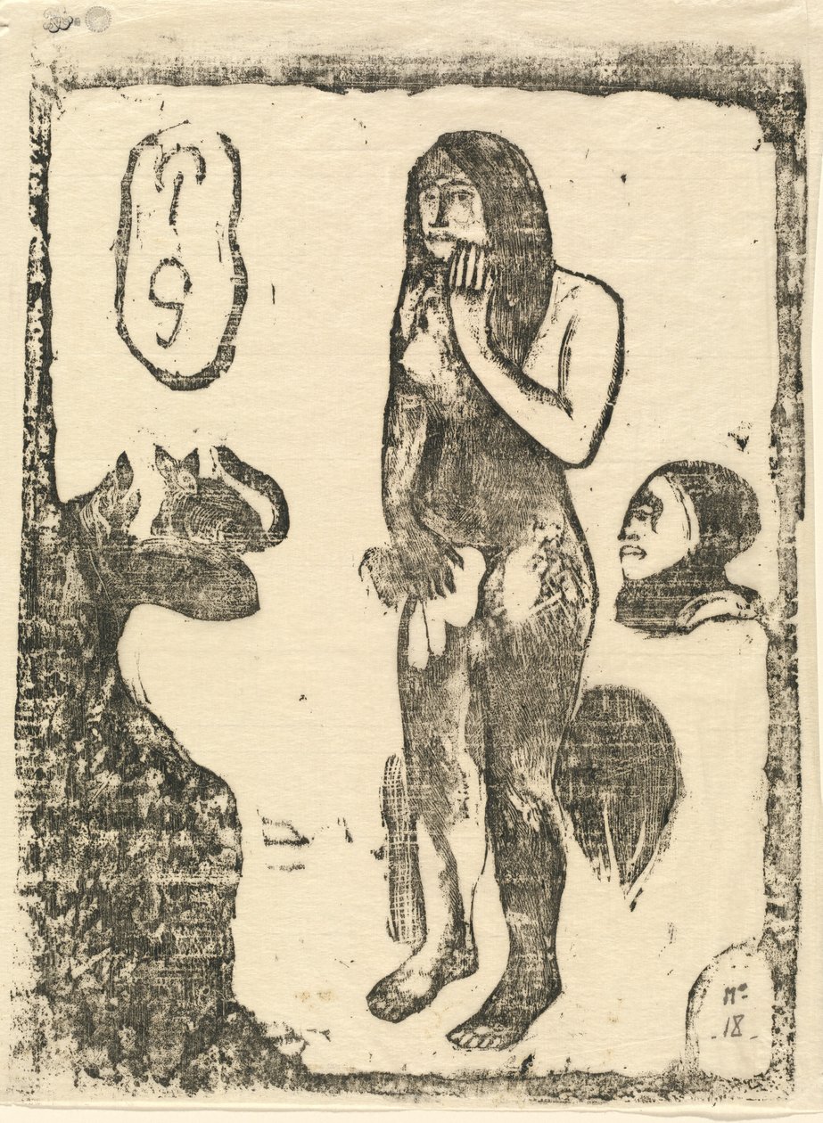 Eva, i eller etter 1895. av Paul Gauguin