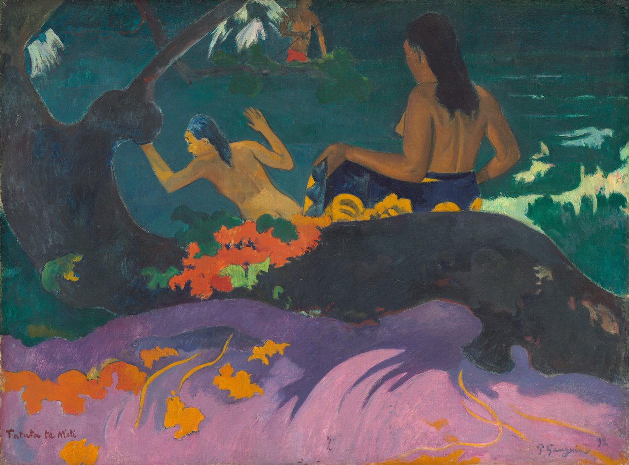 Ved sjøen av Paul Gauguin