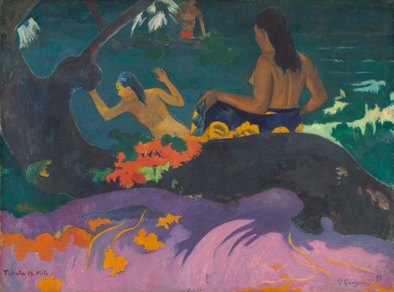 Ved sjøen av Paul Gauguin