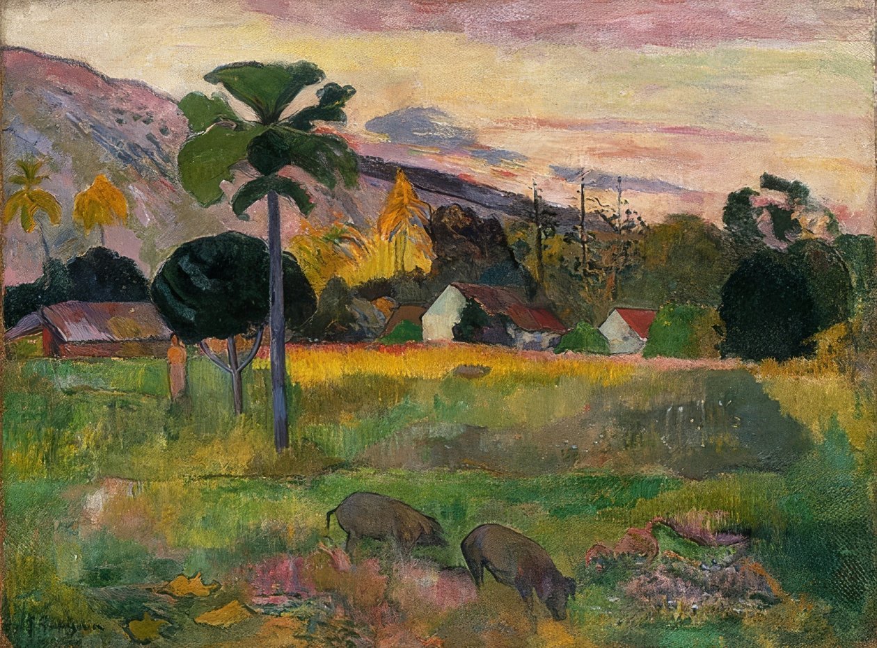 Kom (kom henne). 1891 av Paul Gauguin