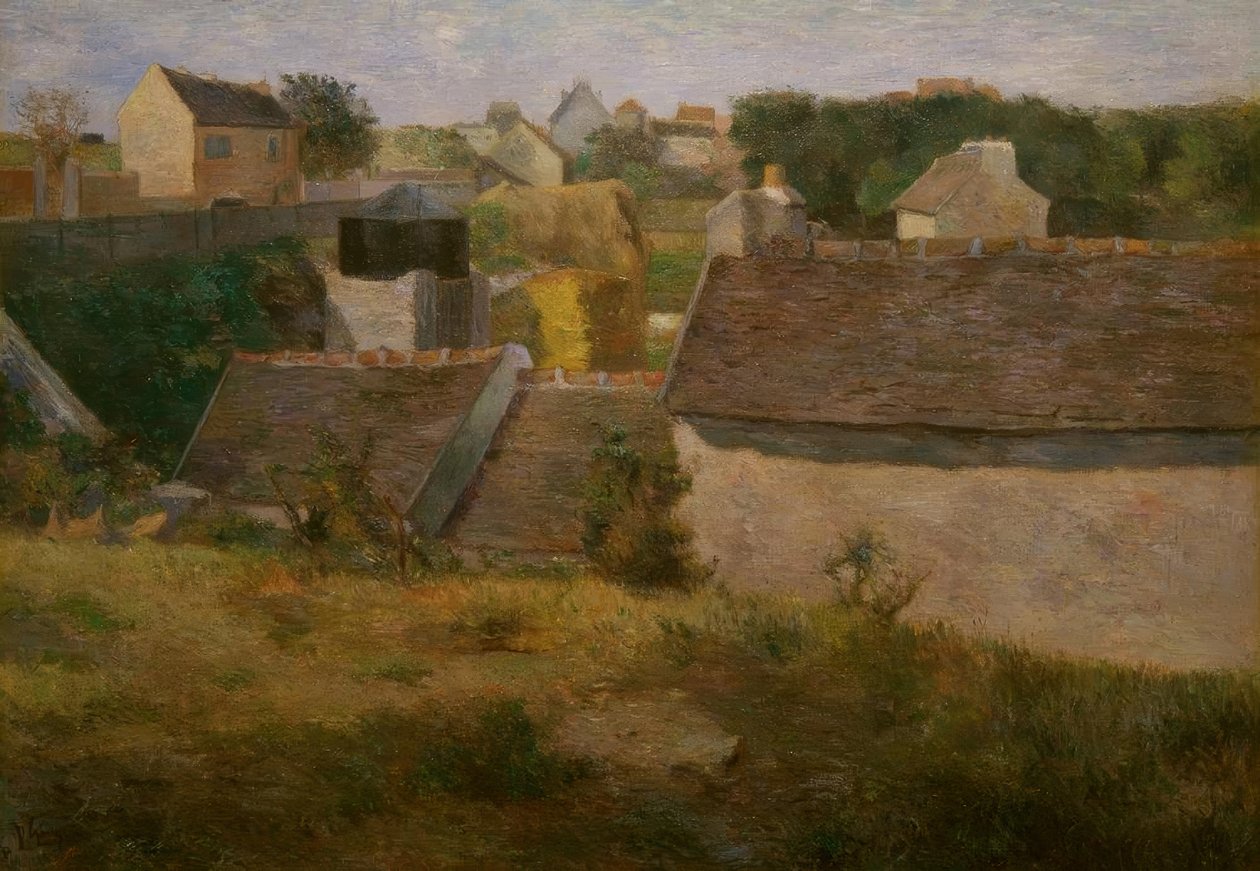 Hus i Vaugirard av Paul Gauguin