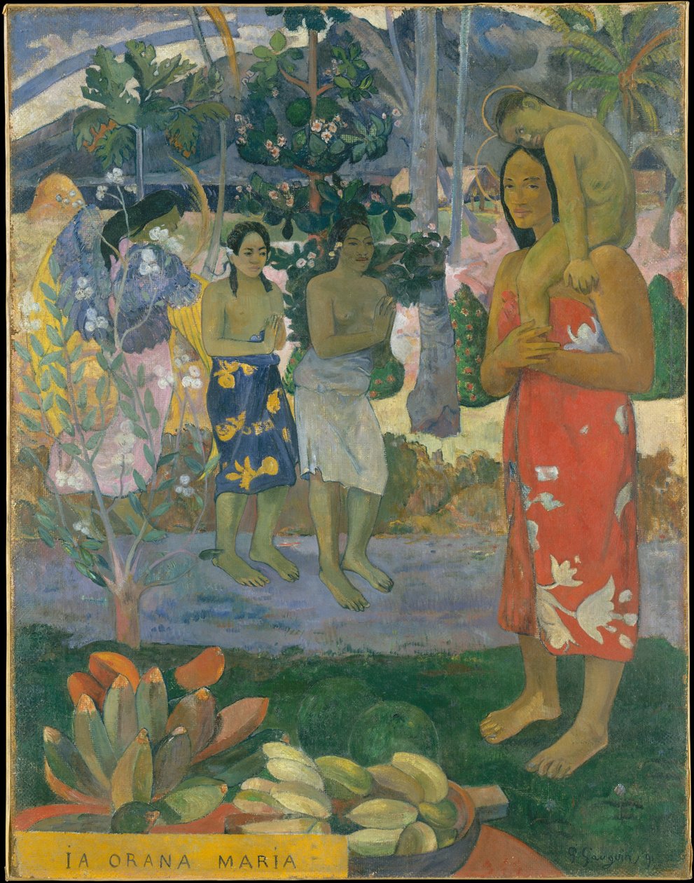 Ia Orana Maria (Hill deg, Maria) av Paul Gauguin
