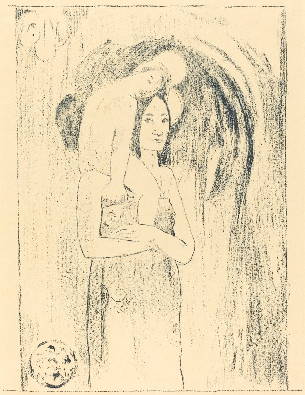 Ia Orana Maria (We Greet Thee, Mary) av Paul Gauguin
