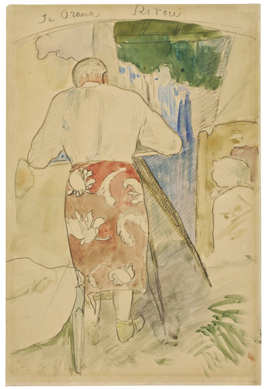 I Orana Ritou, ca. 1891-94 av Paul Gauguin