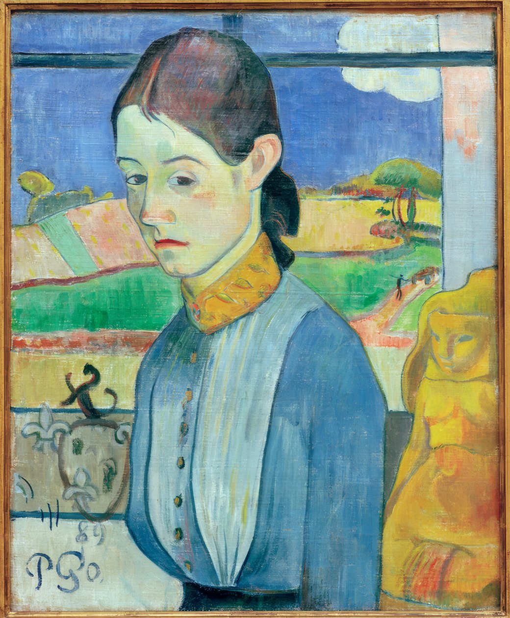 Ung breton av Paul Gauguin