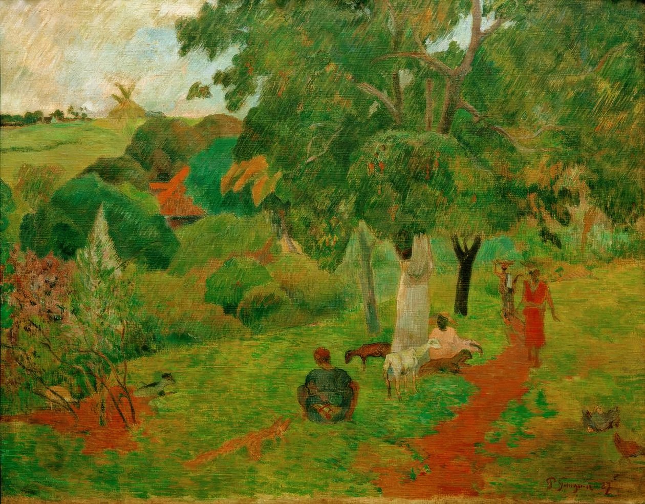 Kommer og går, Martinique av Paul Gauguin