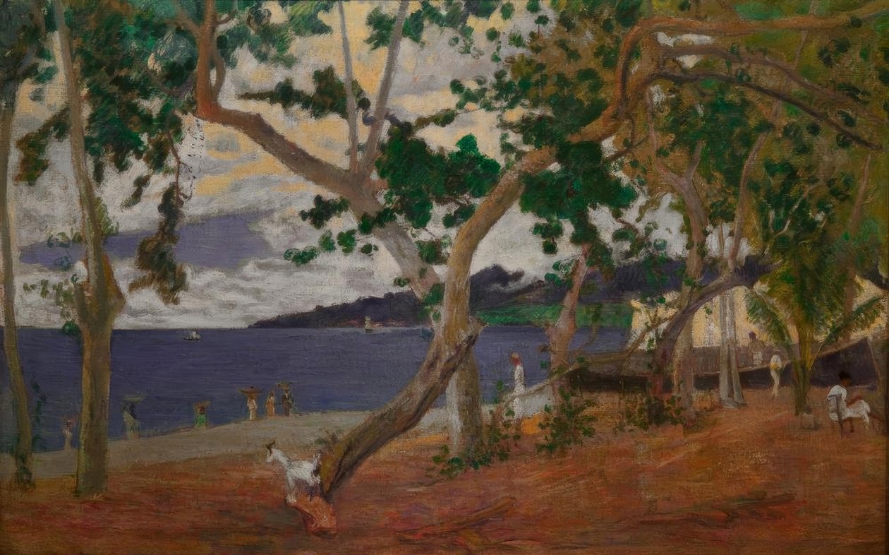 Kystlandskap av Paul Gauguin