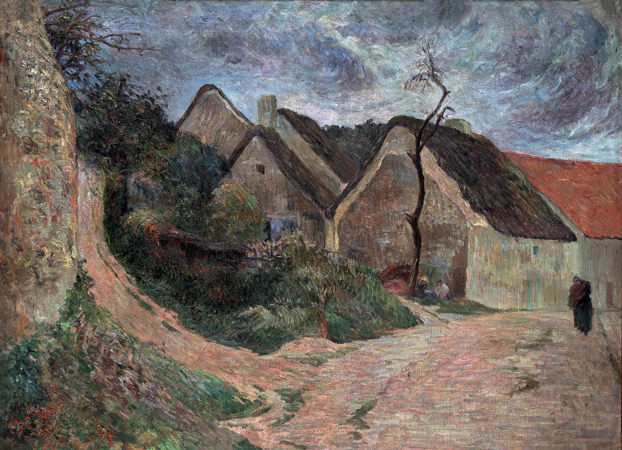 Landskap i Osny par Gauguin, Paul Eugene Henri (1848-1903). Olje på lerret, størrelse: 76,5x101 av Paul Gauguin