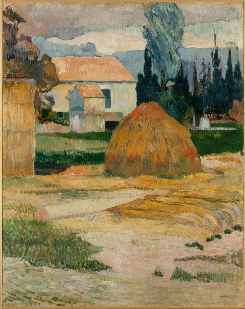 Landskap nær Arles av Paul Gauguin