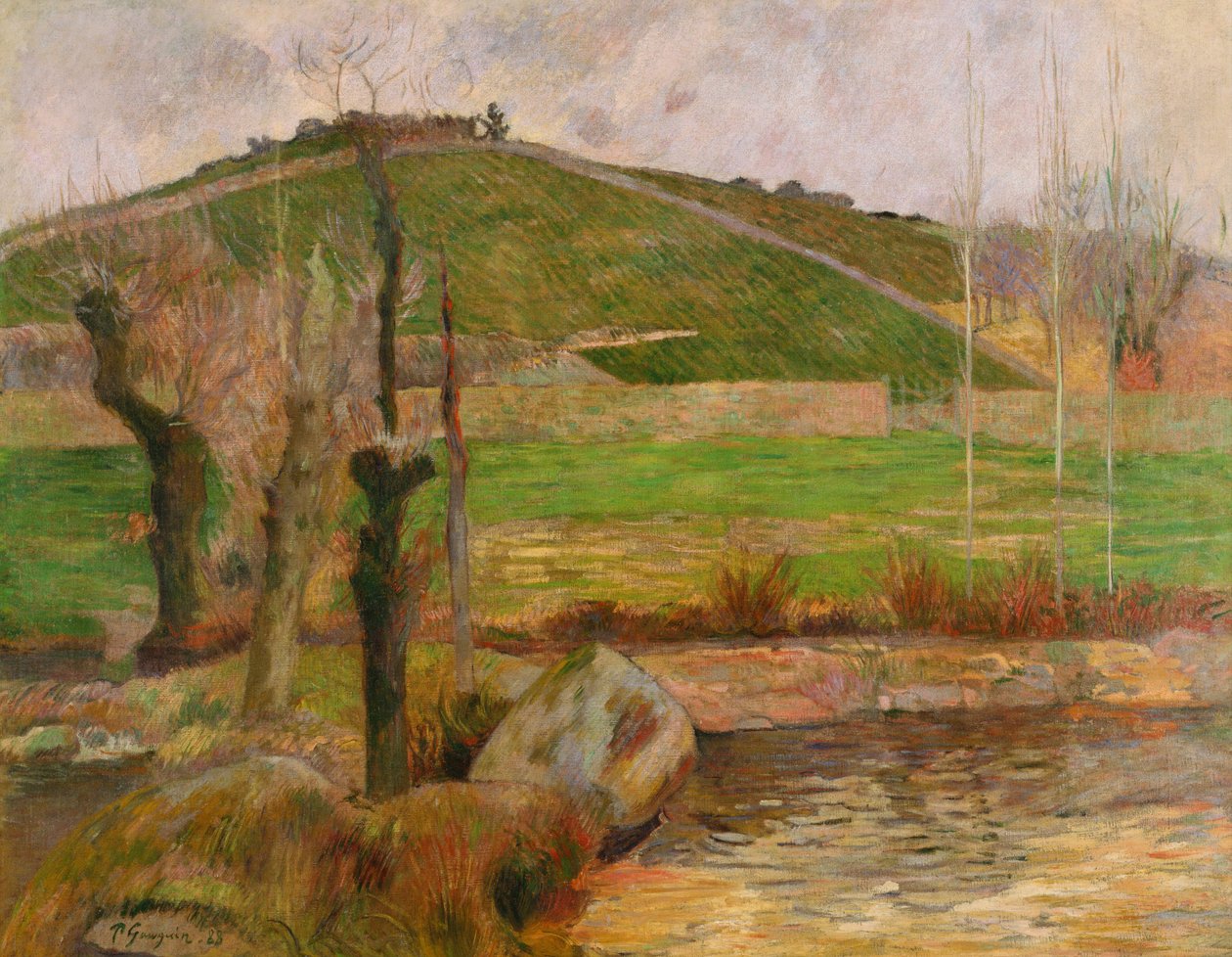 Landskap nær Pont-Aven av Paul Gauguin