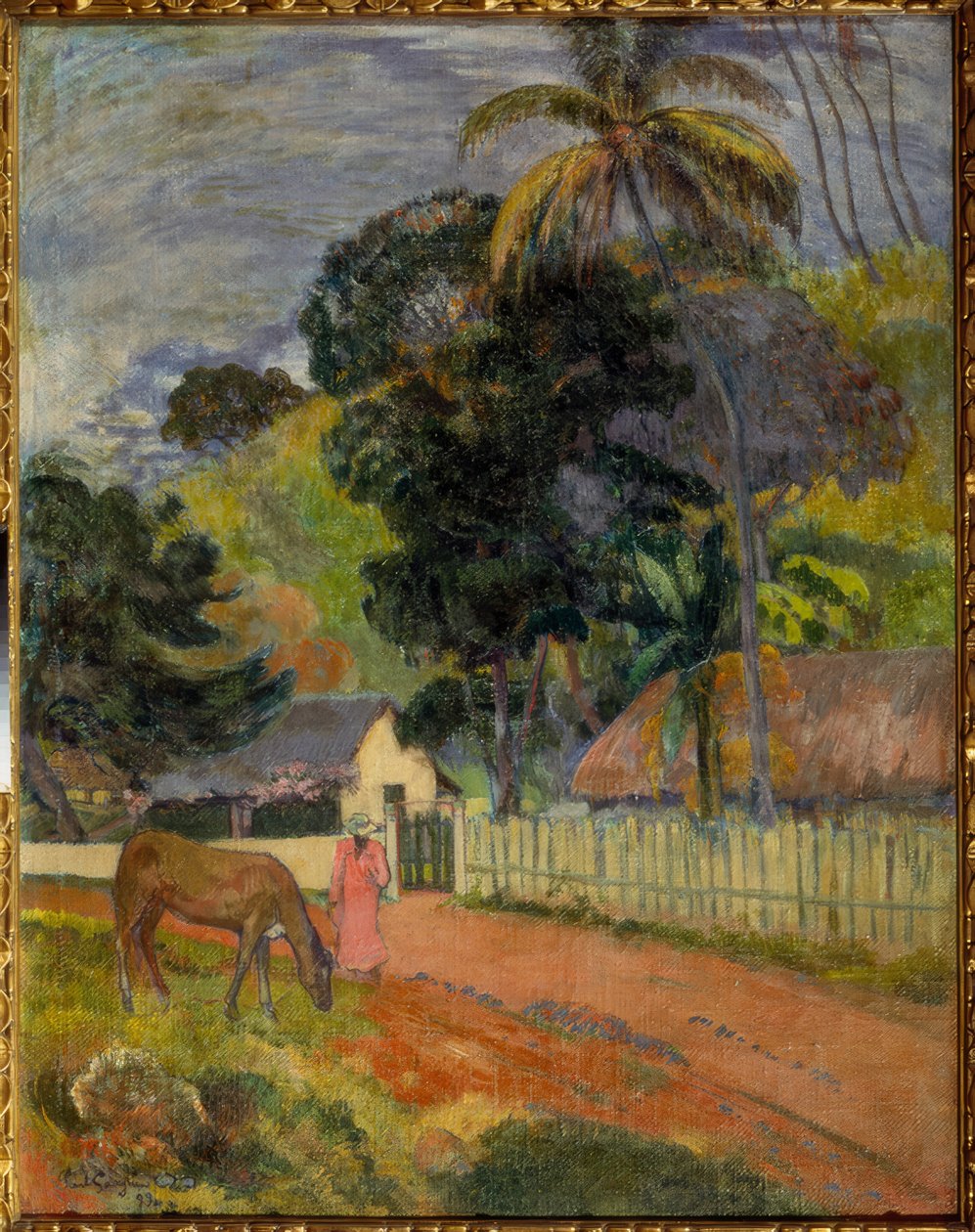 landskap av Paul Gauguin