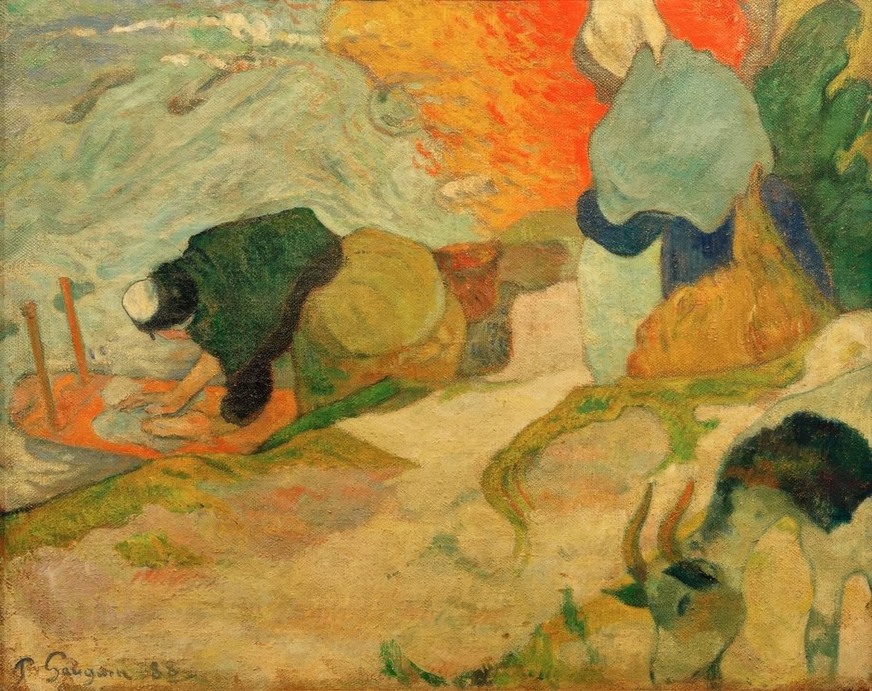 Skiver i Arles av Paul Gauguin