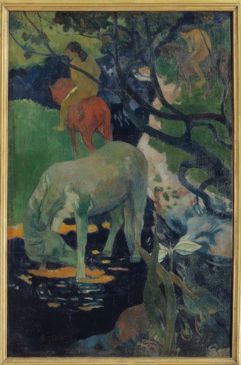 Den hvite hesten av Paul Gauguin