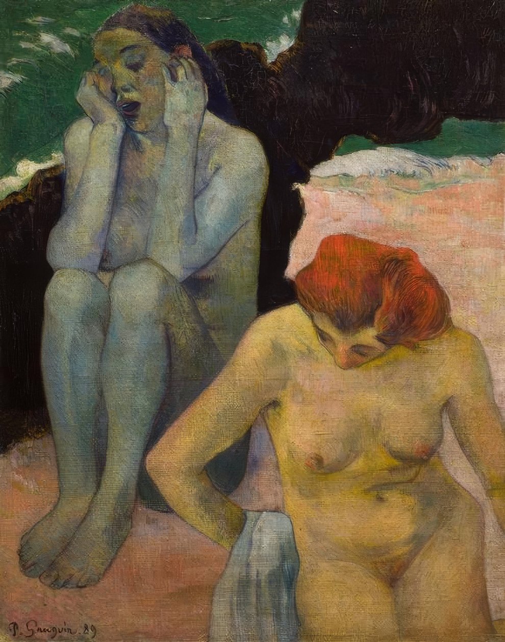 liv og død av Paul Gauguin
