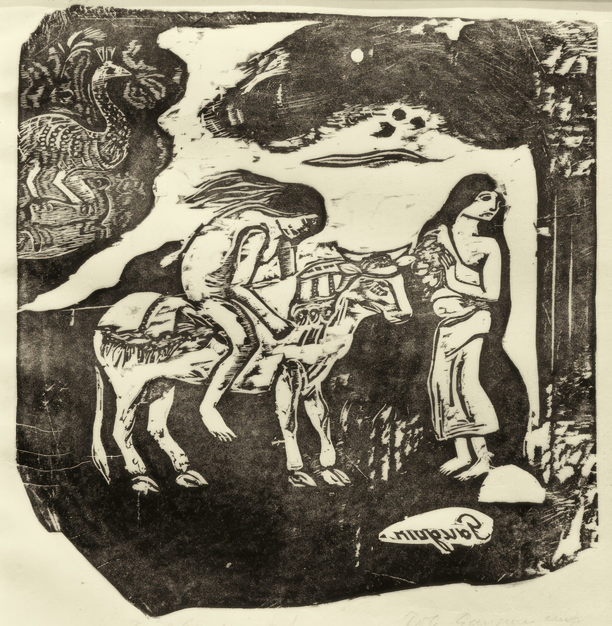 Bortføringen av Europa av Paul Gauguin