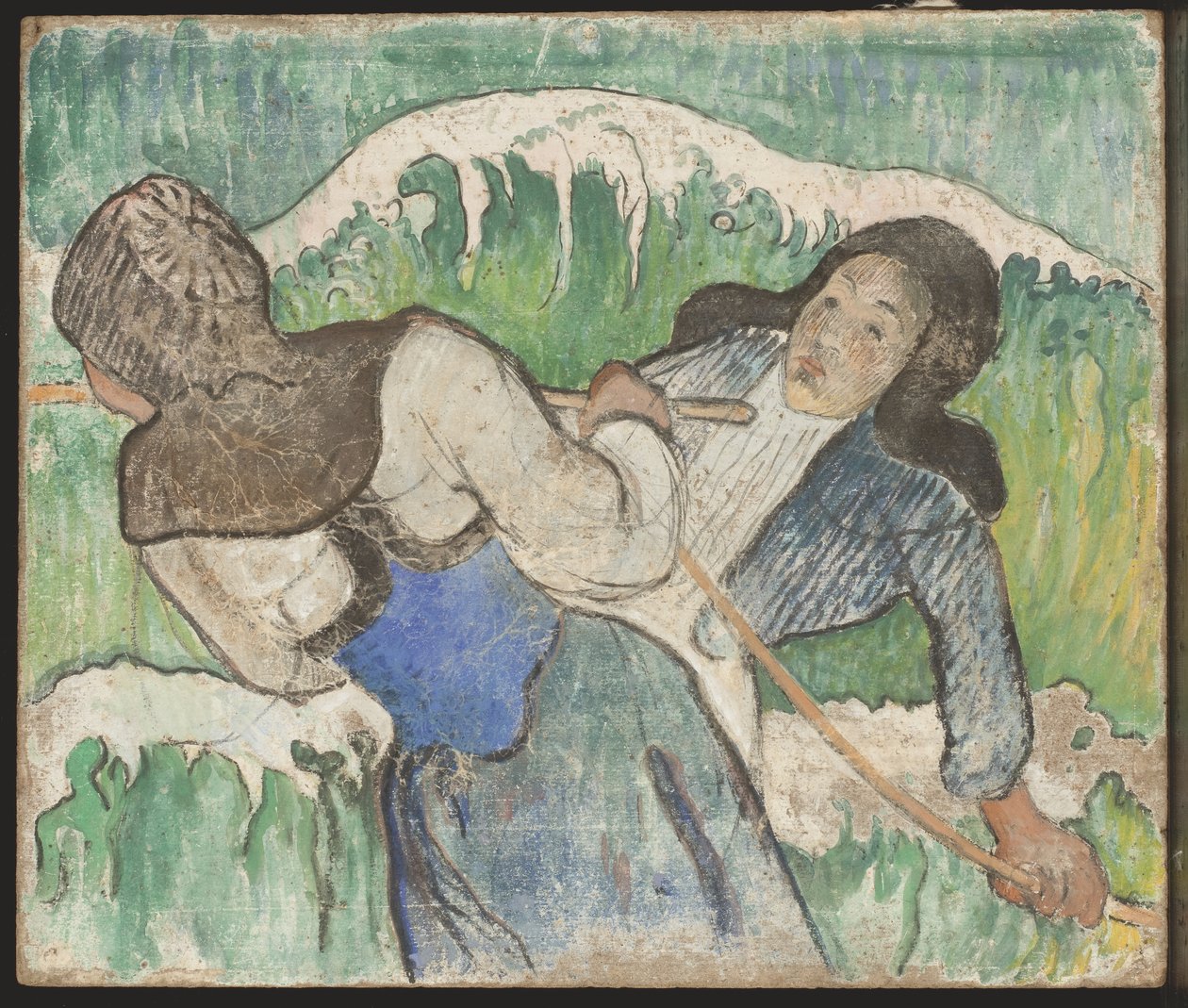 Fisherwomen of Goëmon, ca. 1888-90 av Paul Gauguin