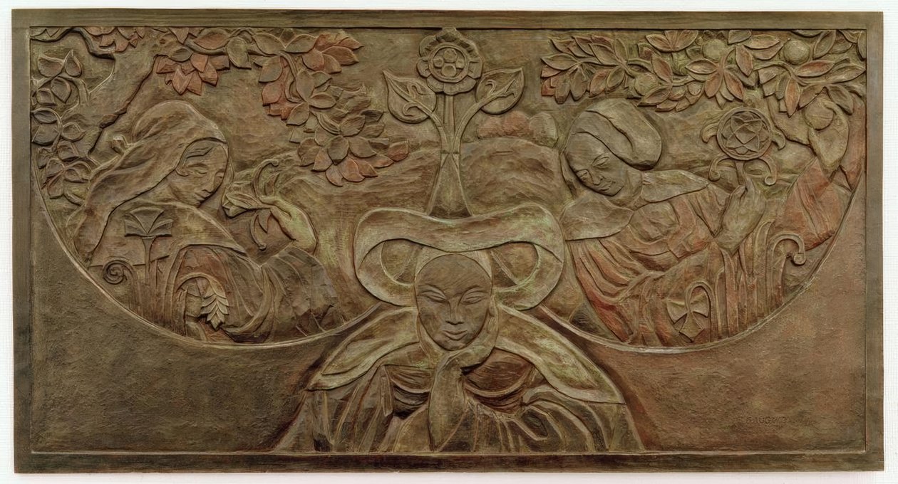 De tre bretonske kvinnene av Paul Gauguin