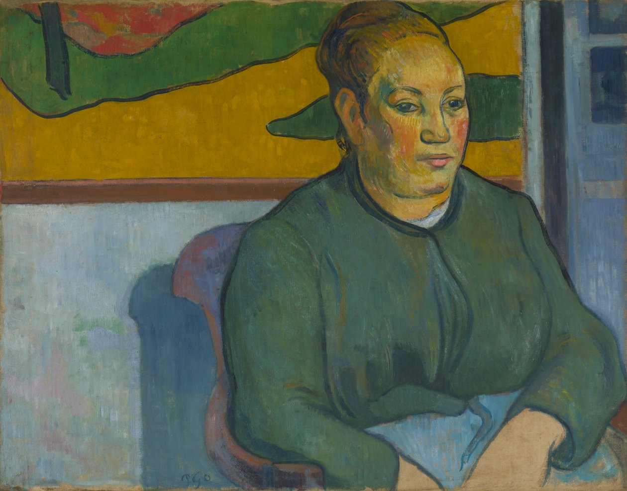 Madame R Olin av Paul Gauguin